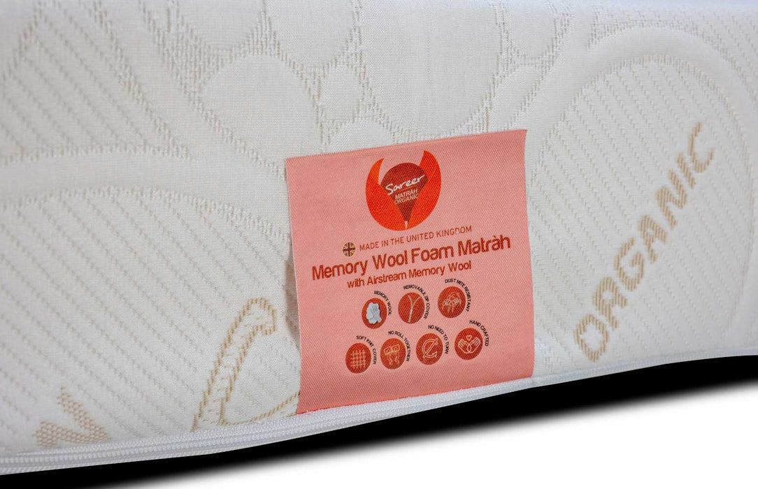 Sareer Memory Wool Foam Mattress