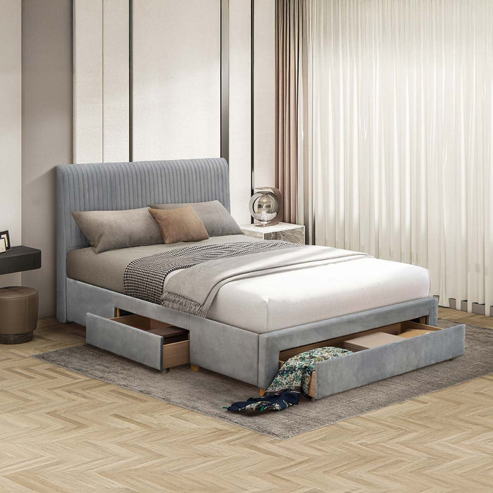 Drury Upholstered Bed Frame