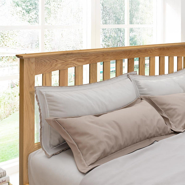 Gladstone Solid Oak Bed Frame