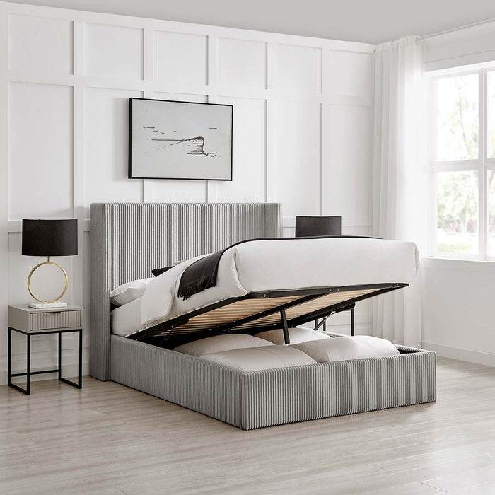 Gemini Corded Storage Bed Frame