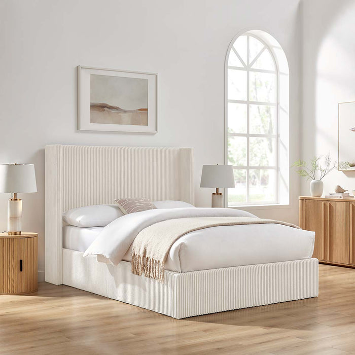 Gemini Corded Storage Bed Frame