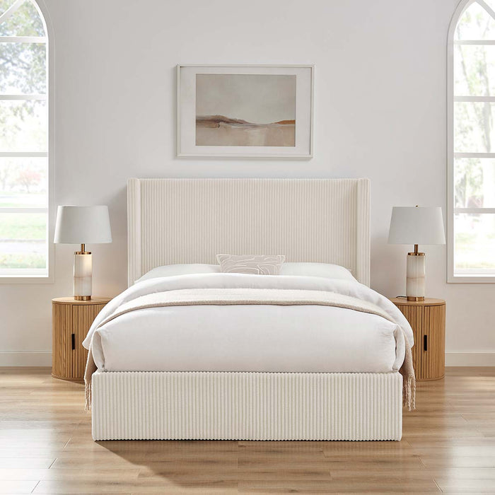 Gemini Corded Storage Bed Frame