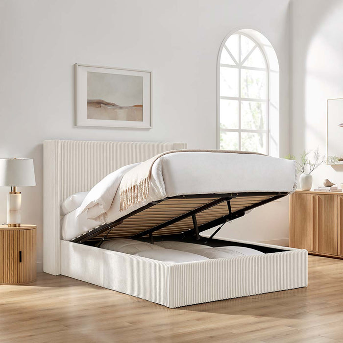 Gemini Corded Storage Bed Frame