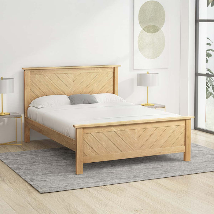 Kenji Oak Bed Frame