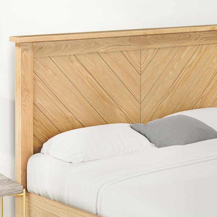 Kenji Oak Bed Frame