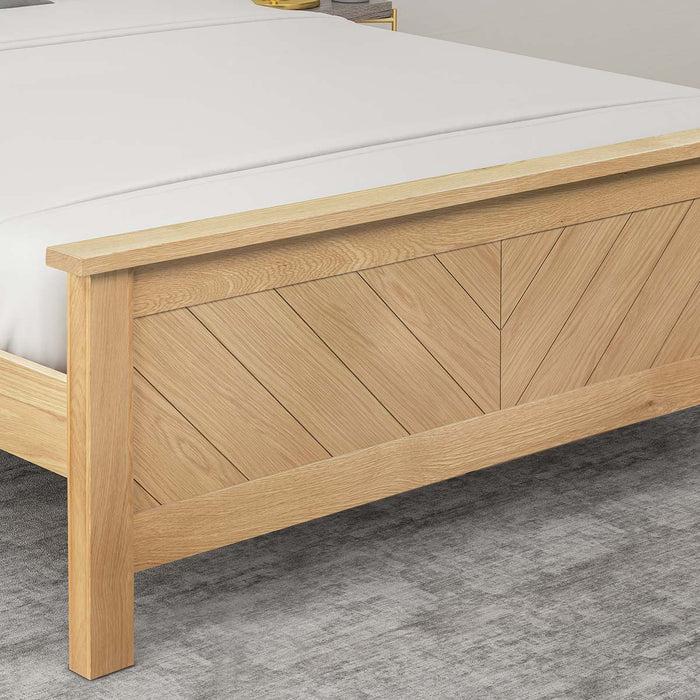 Kenji Oak Bed Frame