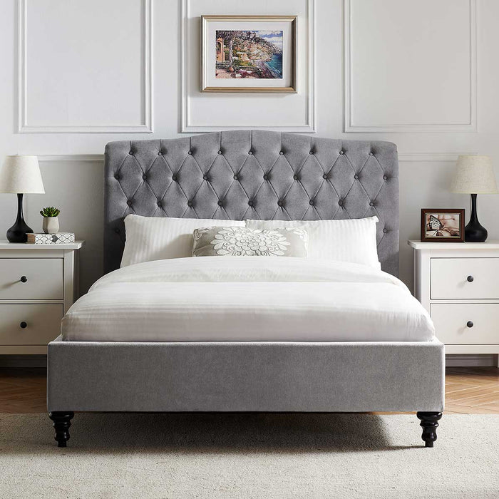 Rosa Fabric Bed Frame
