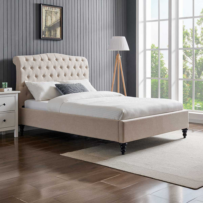 Rosa Fabric Bed Frame