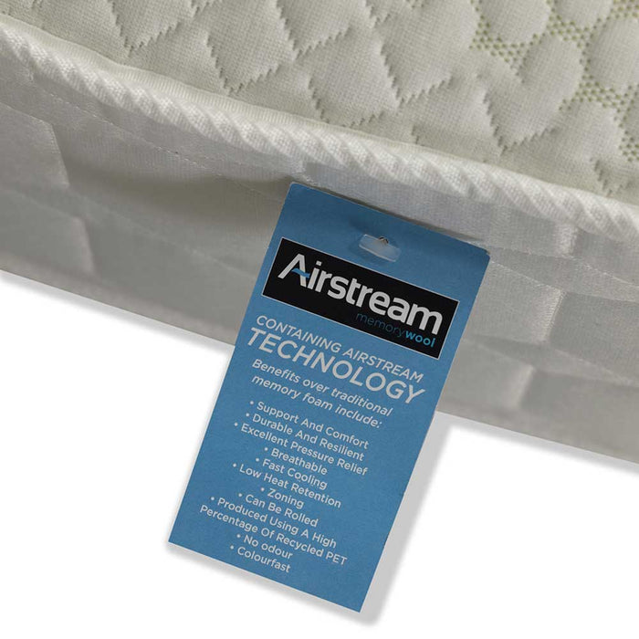 Sareer Memory Wool Open Coil Mattress