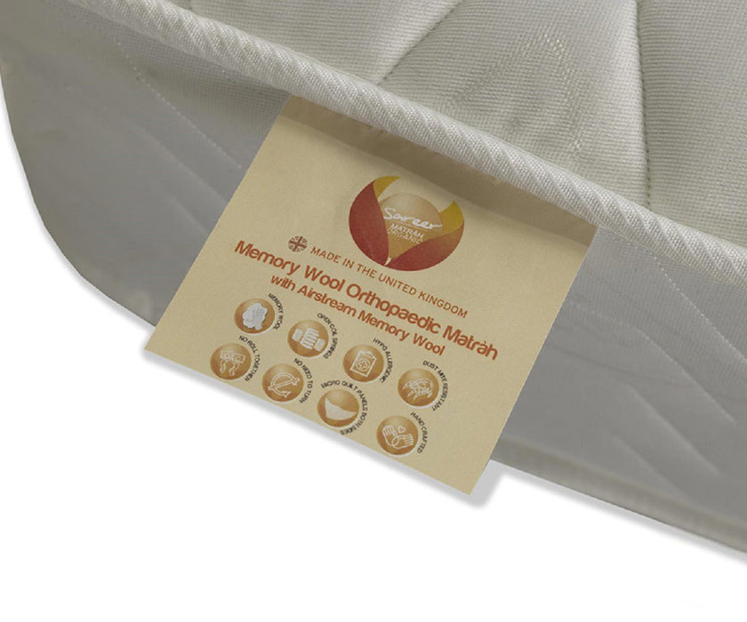 Sareer Memory Wool Orthopaedic Mattress