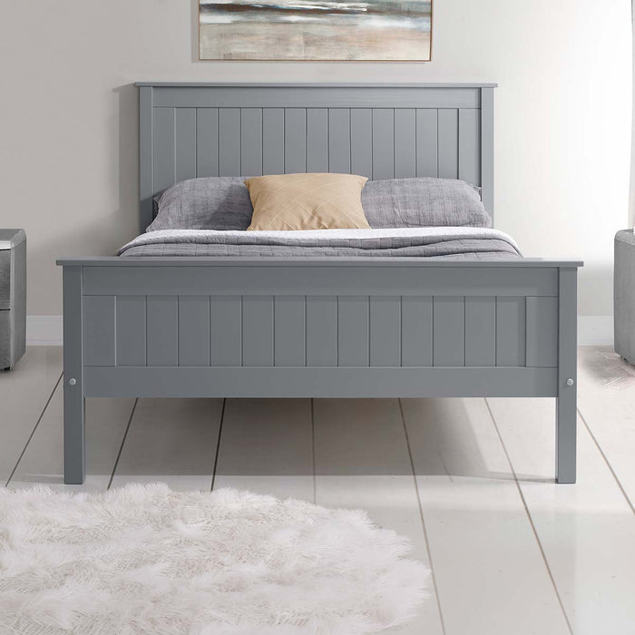 Taurus High-Footed Wooden Bed Frame