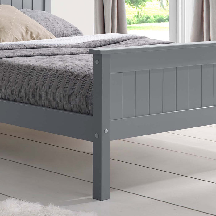 Taurus High-Footed Wooden Bed Frame