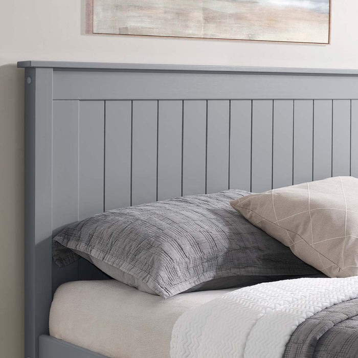 Taurus High-Footed Wooden Bed Frame