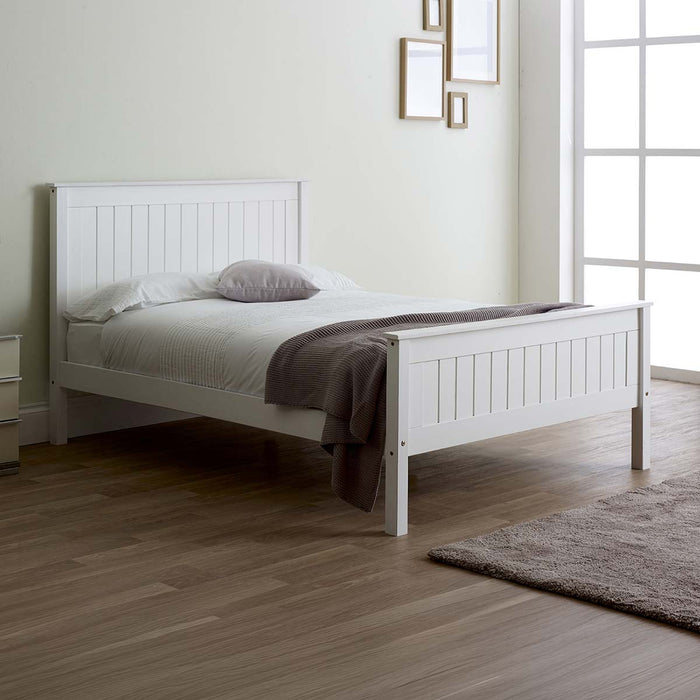 Taurus High-Footed Wooden Bed Frame