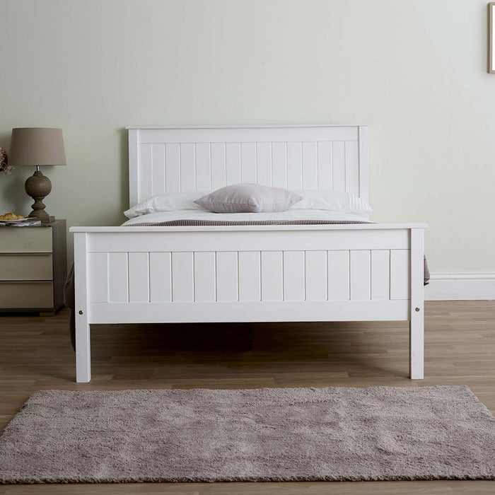 Taurus High-Footed Wooden Bed Frame